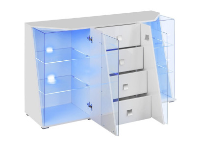 Cómoda blanca de diseño para decoración de sala de lujo muebles modernos