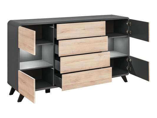 Cómoda moderna de lujo muebles de diseño en madera decoración salón nueva