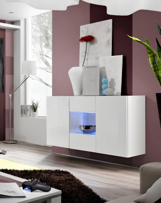 Mesa lateral móvil de madera, mueble moderno y lujoso, nuevo equipo