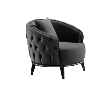 Sofá Chesterfield diseñador gris-verde 2x sofá de tres plazas sillón