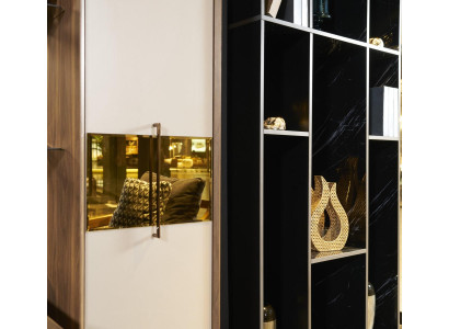 Moderna lujosa percha en estilo de mueble de dormitorio