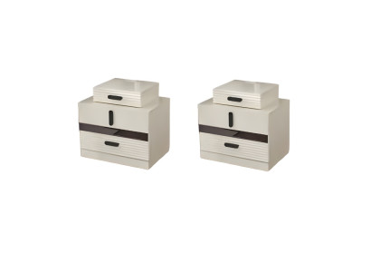 Móvil para dormitorio moderno completo 2x mesitas de diseño