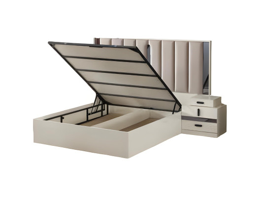 Muebles de lujo cama diseño dormitorio cama matrimonial tapizada camas modernas