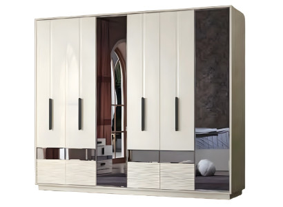 Diseño de muebles de madera armario de dormitorio armario de lujo moderno