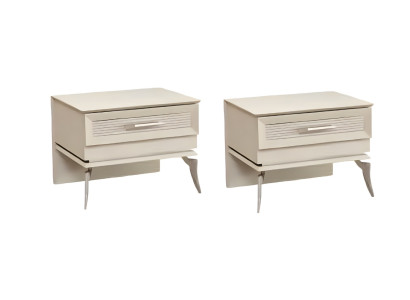 Juego de dormitorio de 6 piezas diseño de lujo muebles completos gris cama armario