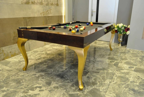 Mesa de comedor Billard mesa de billar mesa de esfera mesas de billar mesa de juego 2 en 1 combinada