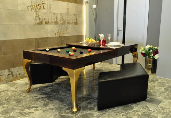 Mesa de comedor Billard mesa de billar mesa de esfera mesas de billar mesa de juego 2 en 1 combinada