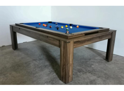 Mesa de comedor 3 en 1 Mesa de billar Mesa de ping pong Mesa de comedor 7ft