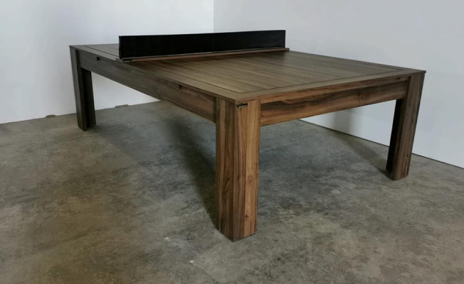 Mesa de comedor 3 en 1 Mesa de billar Mesa de ping pong Mesa de comedor 7ft