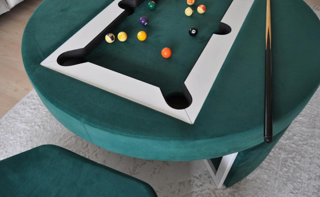 Mesa de café mesa de salón mini mesa de billar mesa multifuncional tatami billar