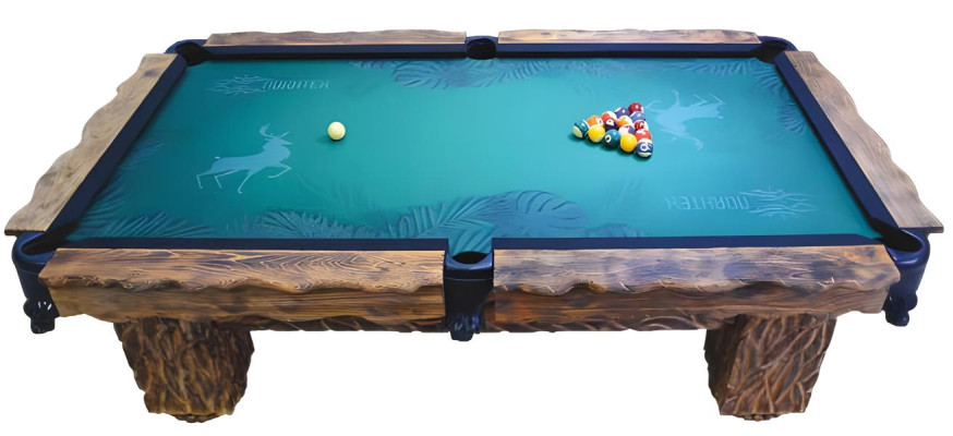 Mesa de billar de madera mesa de juego lujo mesa de billar muebles de billar mesa de ocio 8ft
