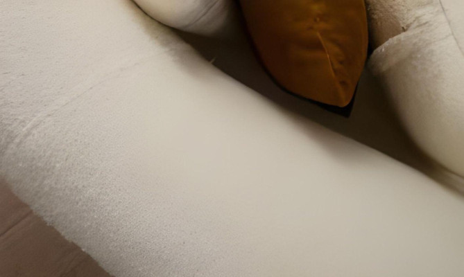 Conjunto de sala de estar blanco diseño sillón moderno 2 piezas
