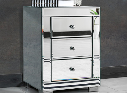 Cama matrimonial Chesterfield diseño 2x mesitas set 3 piezas