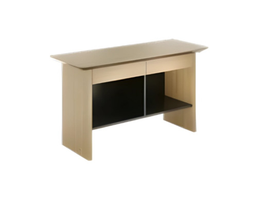 Mesa de ordenador moderna marrón negra muebles de madera muebles de oficina escritorio
