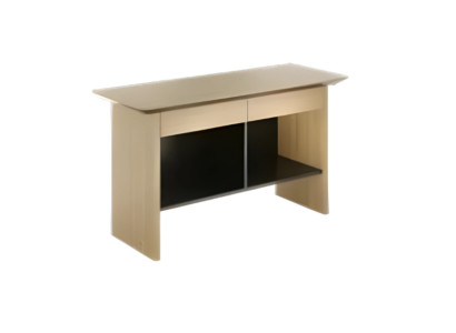 Mesa de ordenador moderna marrón negra muebles de madera muebles de oficina escritorio