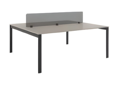 Mesa de oficina elegante negra gris muebles de oficina de lujo mesa de oficina empleado