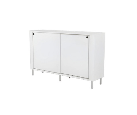 Armario de documentos de diseño blanco muebles de oficina de madera armario moderno