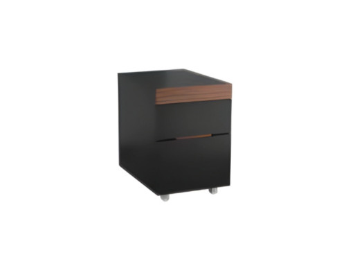 Moderna cómoda marrón negra muebles de oficina diseño habitación de trabajo lujo