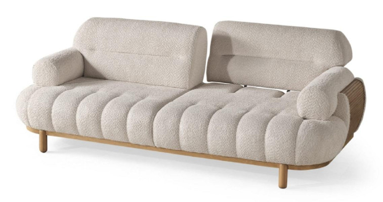 Conjunto de sofás tapizados combinación grupo de asientos mobiliario de sala de estar