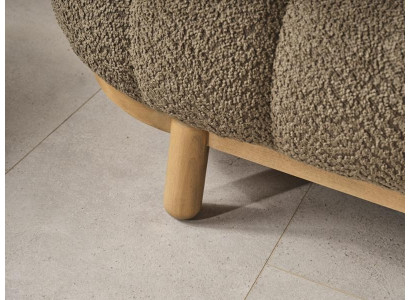 Conjunto de sofás tapizados combinación grupo de asientos mobiliario de sala de estar