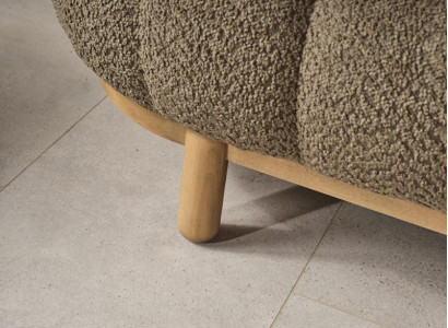 Conjunto de sofás tapizados combinación grupo de asientos mobiliario de sala de estar