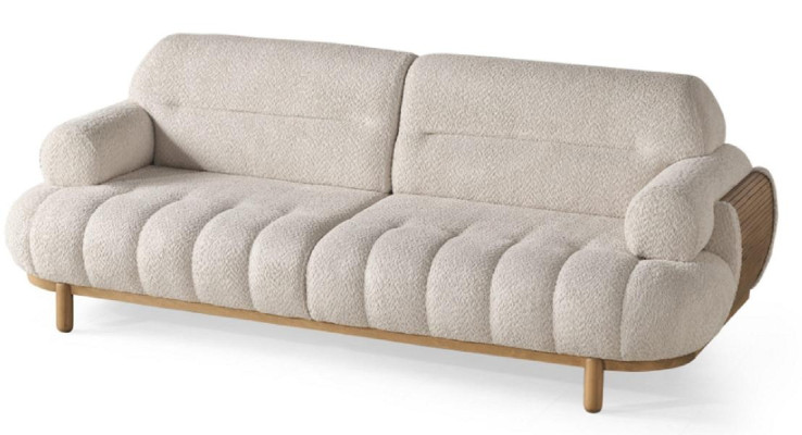 Sofá de tres plazas sillón sofá lounge muebles tapizados