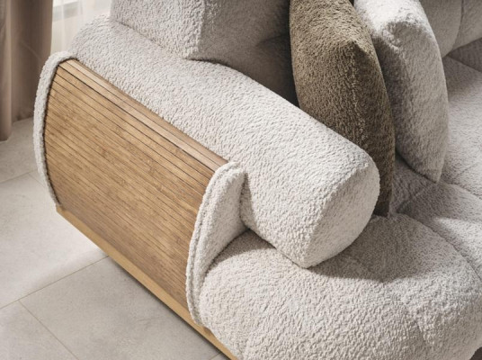 Sofá de tres plazas sillón sofá lounge muebles tapizados