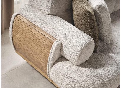 Sofá de tres plazas sillón sofá lounge muebles tapizados