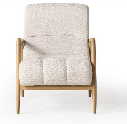 Sillón de diseño relax tapizado de lujo para televisión