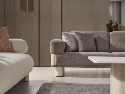 Juego de sofás tapizados