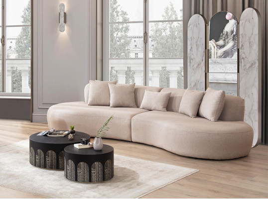 Juego de sofá de 5 piezas de muebles de salón