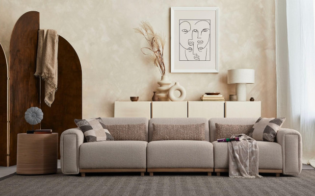 Grupo de sofás conjunto de muebles esquineros sofá sofá 4 piezas