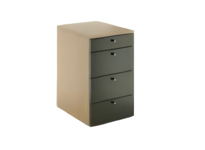 Moderna cómoda de diseño marrón gris para muebles de oficina de lujo