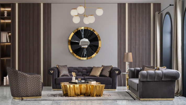 Juego de muebles de salón sofá de 4 piezas