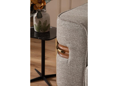 Sofá moderno de tres plazas diseño tejido