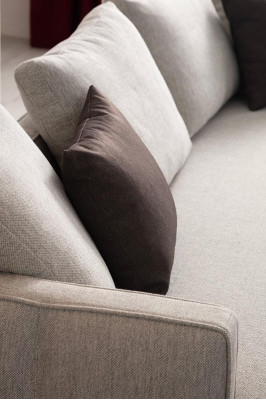 Sofá de 4 plazas Diseño Sofás Tapizados Asiento Diseño Sofá Moderno Tela Muebles Nuevos