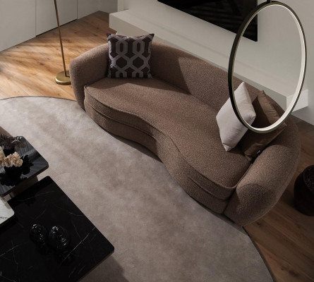 Sofá de 3 plazas diseño moderno tapizado lujo nuevo muebles salón estilo