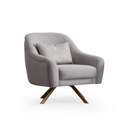 Sillón moderno de diseño silla de madera 1 plaza moderno acolchado