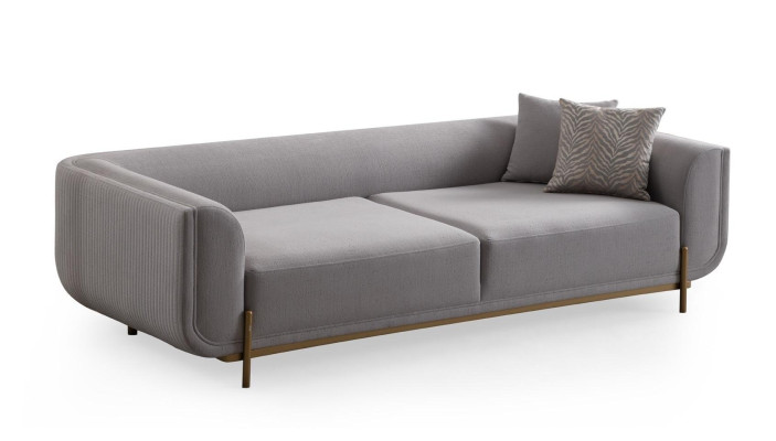 Sofá 3+3+1 plazas Nuevo Diseño Sofás Sillones Tela Relax Moderno
