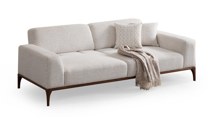 Sofá 3+3+1 plazas salón sillón juego de sofás de piel