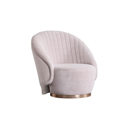 Sillón de diseño moderno para sala de estar 1 plaza lujo sillón acolchado muebles de relax club