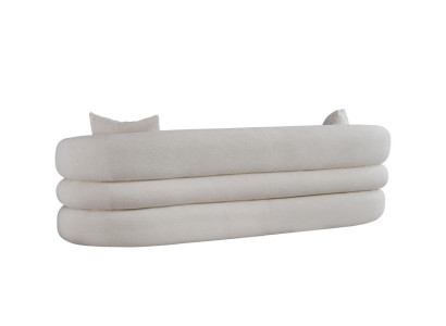 Juego de sofá de 3 plazas y sillón color blanco 3 piezas nuevo diseño salón