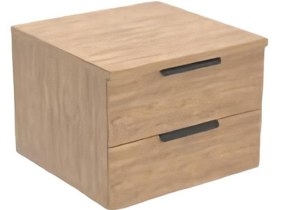 Armario de pared con 2 cajones estante de pared armario suspendido Beige