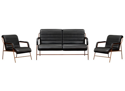 Conjunto de sofás 3+1+1 plazas Sofá Tapizado Sofás Lujo Salón Excelencia