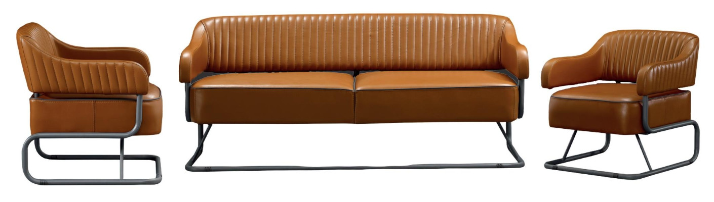 Conjunto de sofá de lujo 3+1+1 asientos sofá sillón tapizado sala de estar madera nueva