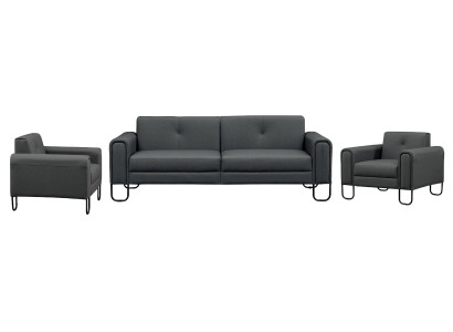 Juego de sofás 3+1+1 plazas para salón, sillón, sofá, lujo moderno