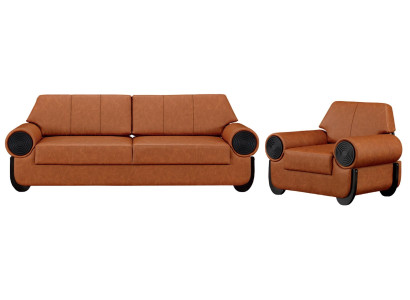 Juego de 2 piezas sofá salón 3+1 plazas sillón sofás lujo moderno