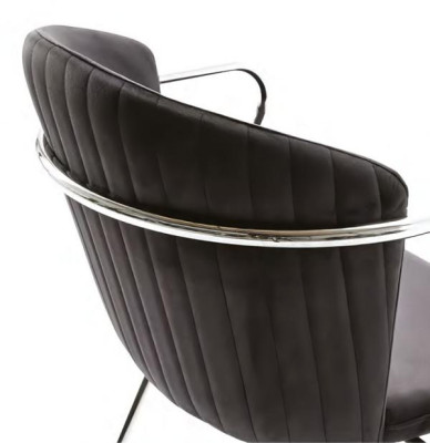 Silla de salón silla de oficina silla de comedor silla tapizada silla negra