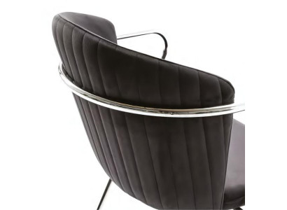 Silla de salón silla de oficina silla de comedor silla tapizada silla negra