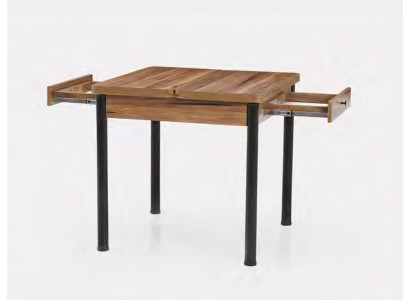 Mesa de comedor mesa de cocina mesas cuadradas de madera extensible 80x80